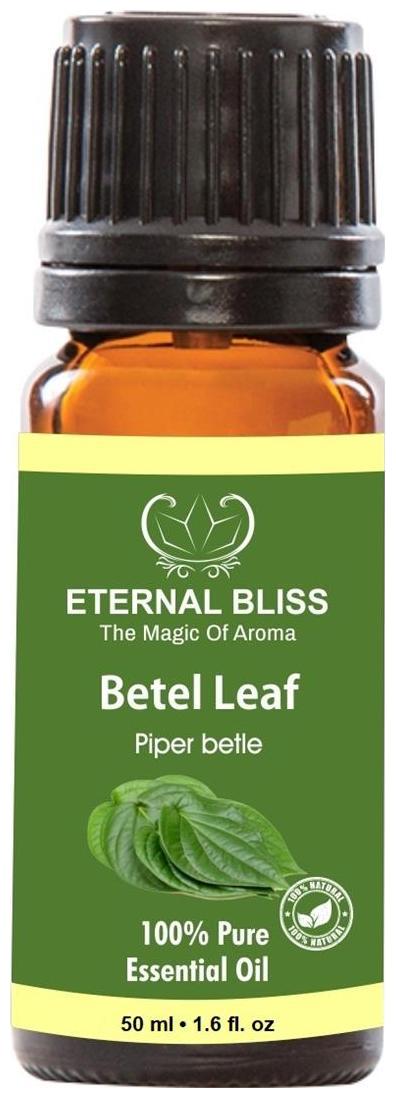 

Eternal Bliss Betel Leaf Essential Oil 100 Pure Undiluted (50 ml)