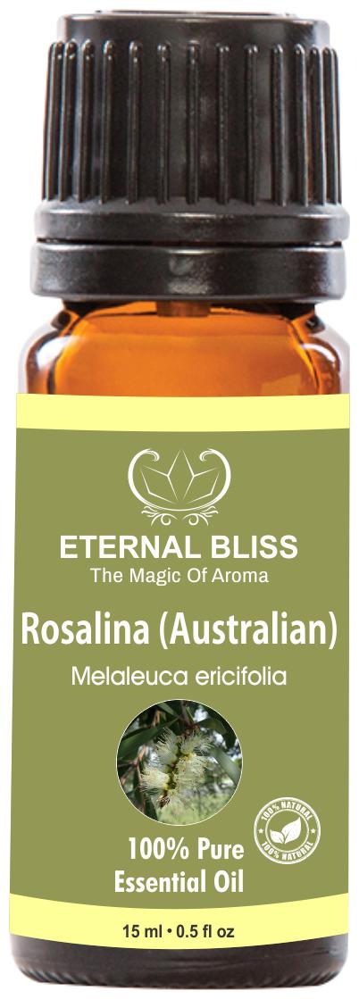 

Eternal Bliss Rosalina Essential Oil Australian - Pure Natural Undiluted For Skin Care Hair Care(15 ml)