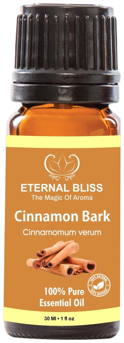 

Eternal Bliss Cinnamon Bark Essential Oil 100 Pure Undiluted (30 ml)