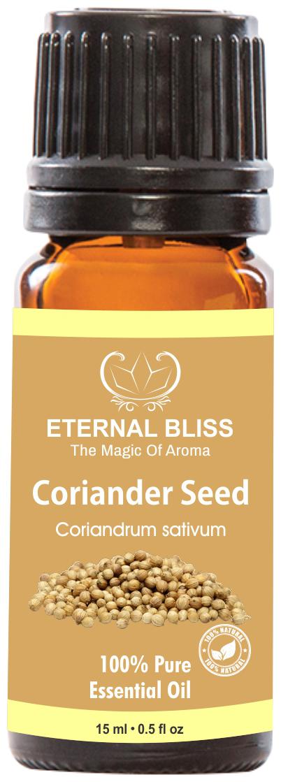 

Eternal Bliss Coriander Seed Essential Oil - Pure Natural Undiluted For Skin Care Hair Care(15 ml)