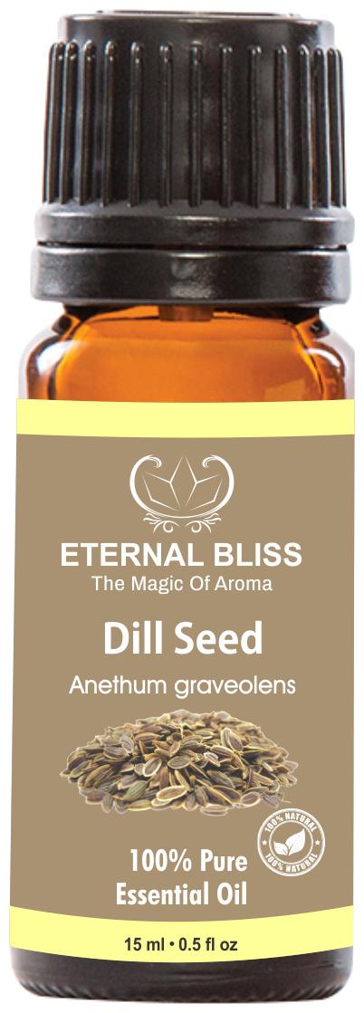 

Eternal Bliss Dill Seed Essential Oil - Pure Natural Undiluted For Skin Care Hair Care(15 ml)