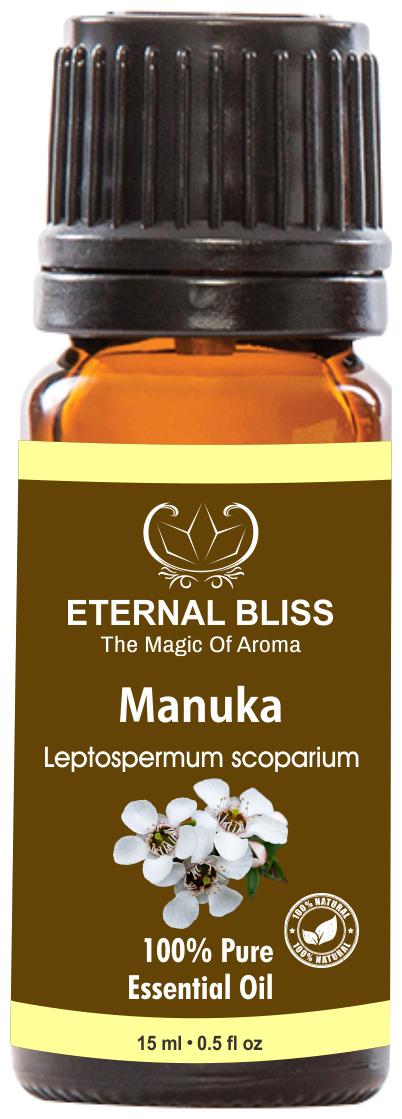 

Eternal Bliss Manuka Essential Oil - Pure Natural Undiluted For Skin Care Hair Care(15 ml)