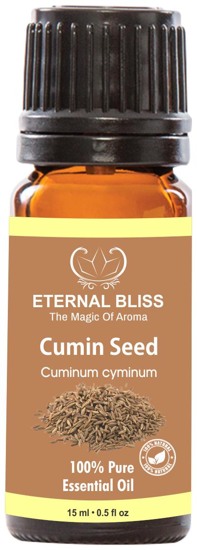 

Eternal Bliss Cumin Seed Essential Oil - Pure Natural Undiluted For Skin Care Hair Care(15 ml)