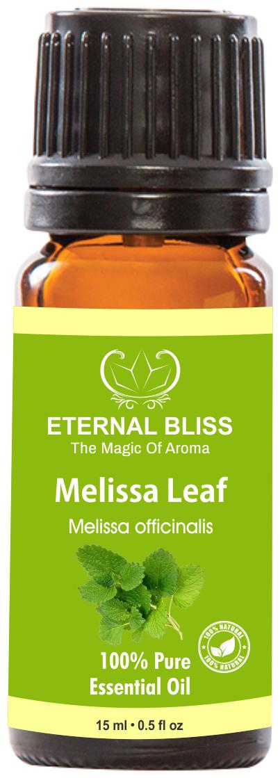 

Eternal Bliss Melissa Leaf Essential Oil - Pure Natural Undiluted For Skin Care Hair Care(15 ml)