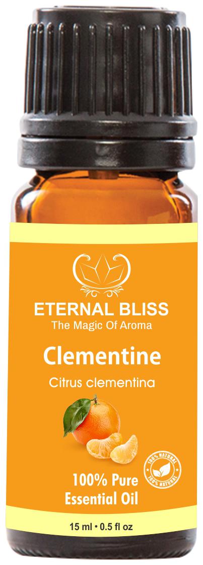 

Eternal Bliss Clementine Essential Oil - Pure Natural Undiluted For Skin Care Hair Care(15 ml)