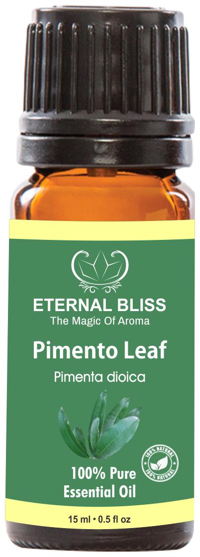 

Eternal Bliss Pimento Leaf Essential Oil - Pure Natural Undiluted For Skin Care Hair Care(15 ml)