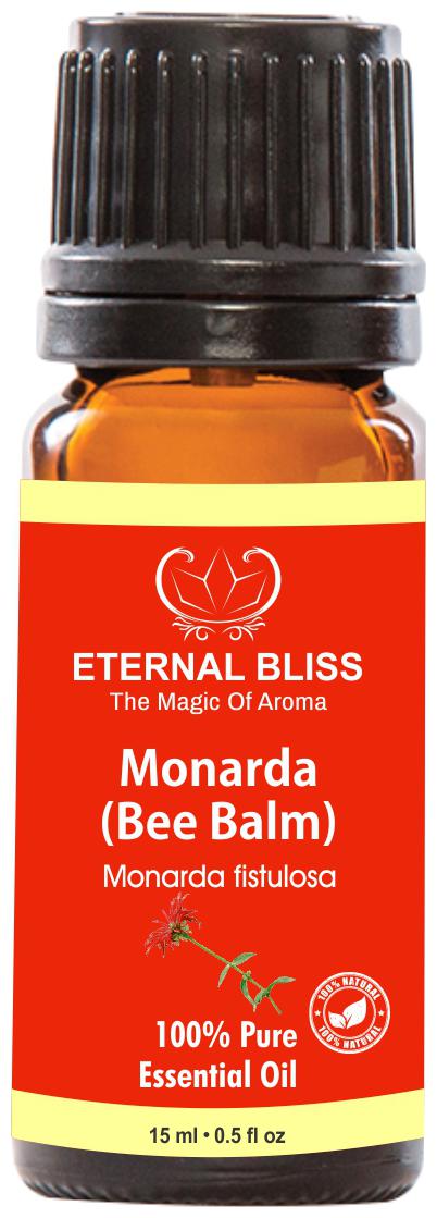 

Eternal Bliss Monarda Bee Balm Essential Oil - Pure Natural Undiluted For Skin Care Hair Care(15 ml)