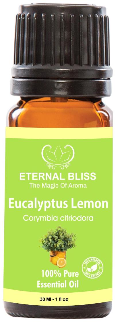 

Eternal Bliss Eucalyptus Lemon Essential Oil 100 Pure Undiluted (30 ml)