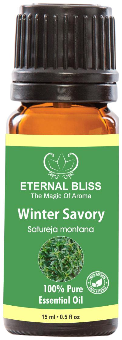 

Eternal Bliss Winter Savory Essential Oil - Pure Natural Undiluted For Skin Care Hair Care(15 ml)