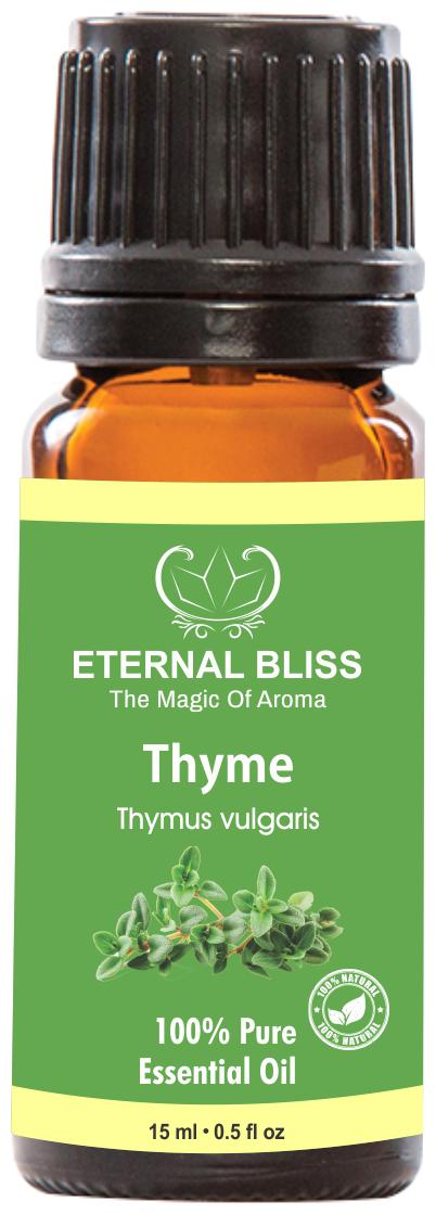 

Eternal Bliss Thyme Essential Oil - Pure Natural Undiluted For Skin Care Hair Care(15 ml)
