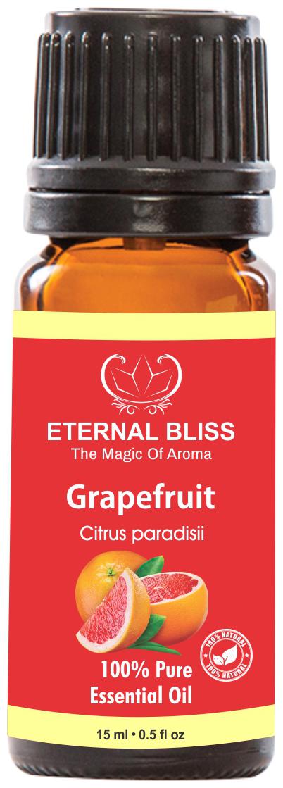 

Eternal Bliss Grapefruit Essential Oil - Pure Natural Undiluted For Skin Care Hair Care(15 ml)