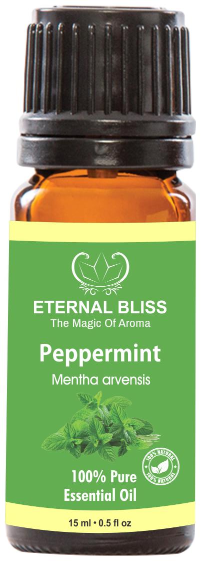 

Eternal Bliss Peppermint Essential Oil - Pure Natural Undiluted For Skin Care Hair Care(15 ml)