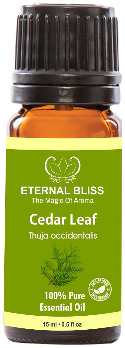 

Eternal Bliss Cedar Leaf Essential Oil - Pure Natural Undiluted For Skin Care Hair Care(15 ml)