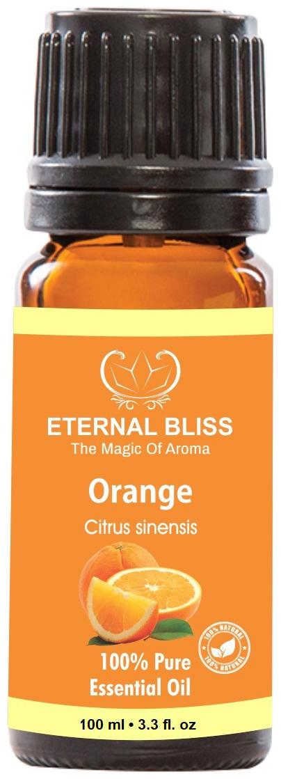 

Eternal Bliss Orange Essential Oil 100 Pure Undiluted (100 ml)