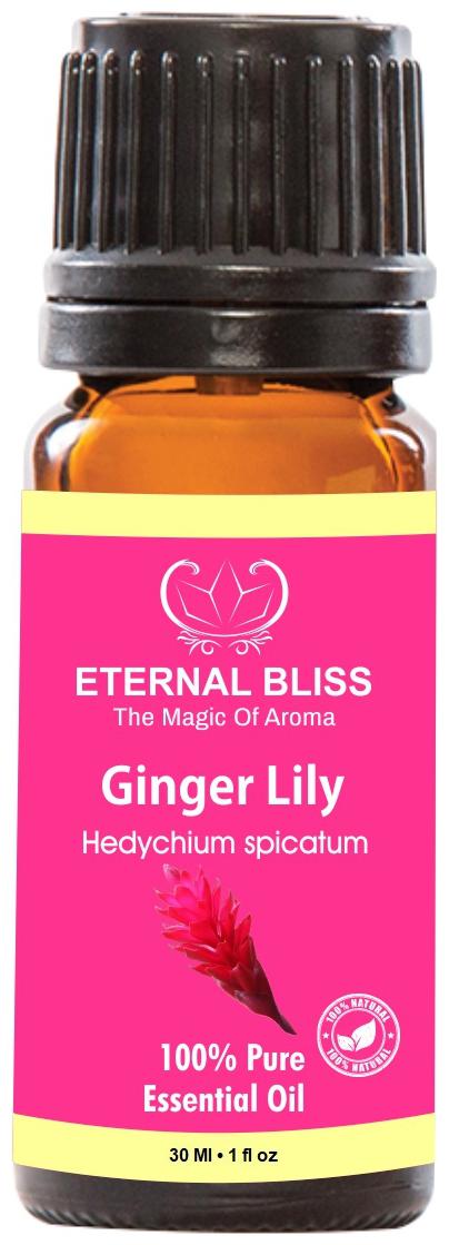 

Eternal Bliss Ginger Liliy Essential Oil 100 Pure Undiluted (30 ml)