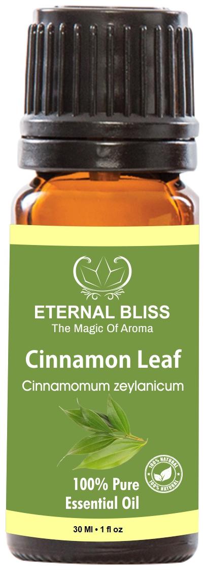 

Eternal Bliss Cinnamon Leaf Essential Oil 100 Pure Undiluted (30 ml)