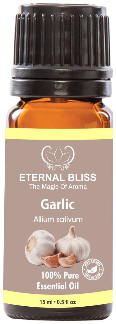 

Eternal Bliss Garlic Essential Oil - Pure Natural Undiluted For Skin Care Hair Care(15 ml)