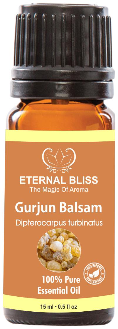 

Eternal Bliss Gurjun Balsam Essential Oil - Pure Natural Undiluted For Skin Care Hair Care(15 ml)
