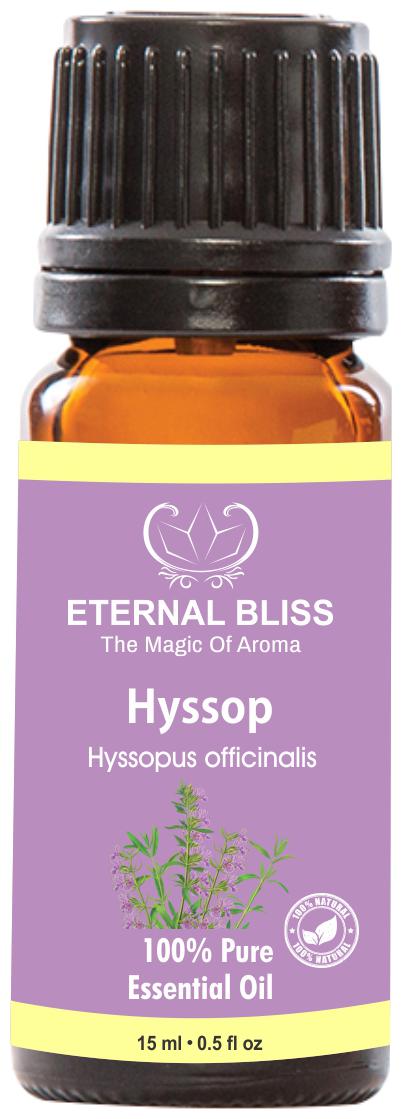 

Eternal Bliss Hyssop Essential Oil - Pure Natural Undiluted For Skin Care Hair Care(15 ml)