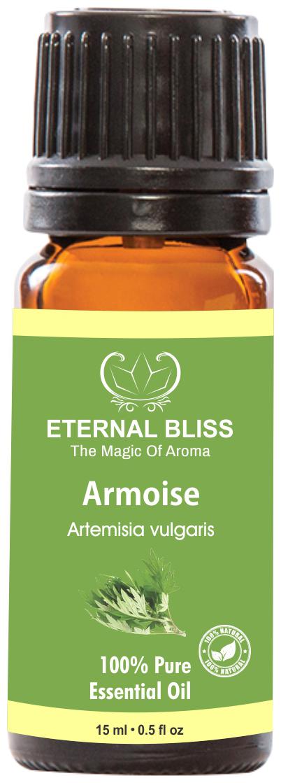 

Eternal Bliss Armoise Essential Oil - Pure Natural Undiluted For Skin Care Hair Care(15 ml)