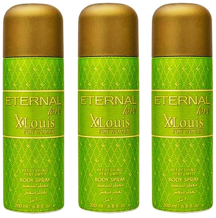 

Eternal Love Body Spray for Women 200ml (Pack of 3)