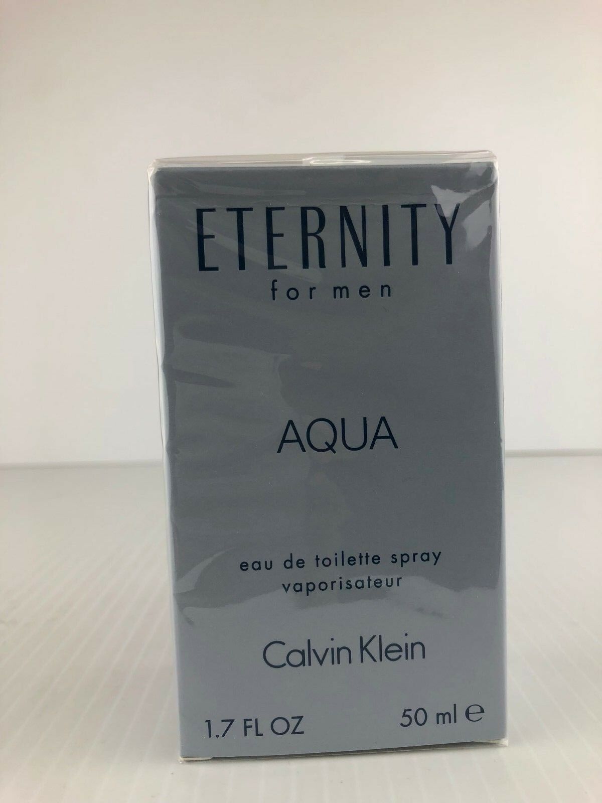 

ETERNITY AQUA By CALVIN KLEIN COLOGNE FOR MEN SPRAY 1 7 OZ 50 ML NEW IN BOX