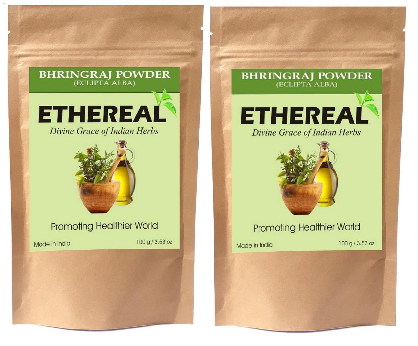 

Ethereal Bhringraj Powder 100g (Pack of 2)