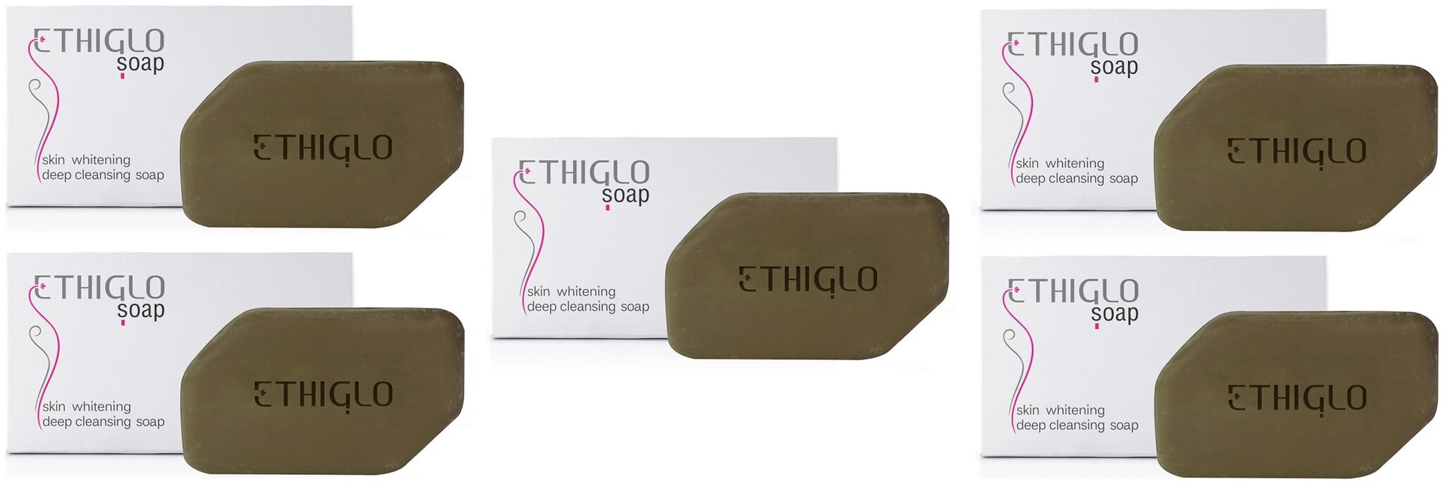 

Ethiglo Skin Whitening Soap 75 g Pack of 5