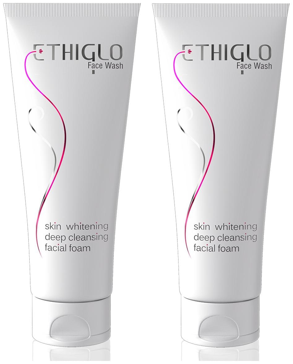 

Ethiglo Skin whitening Face Wash 70ml Pack of 2