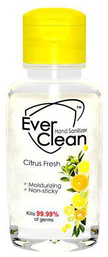 

Ever clean Hand Sanitizer - Citrus Fresh 60 ml