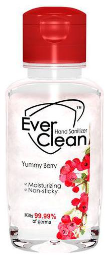 

Ever clean Hand Sanitizer - Yummy Berry 60 ml