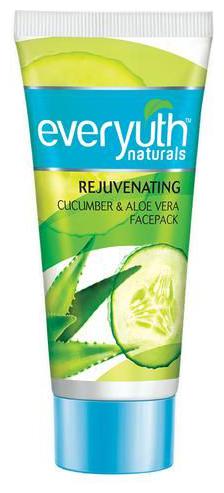 

Everyuth Naturals Rejuvenating Cucumber Aloe Vera Face Pack 50 g