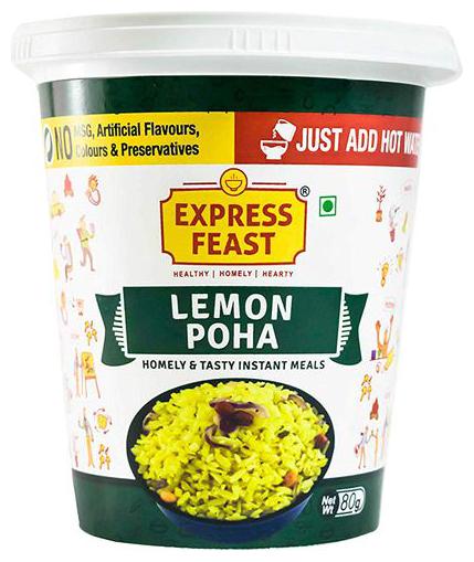 

Express Feast Ready To Eat Lemon Poha 80 g