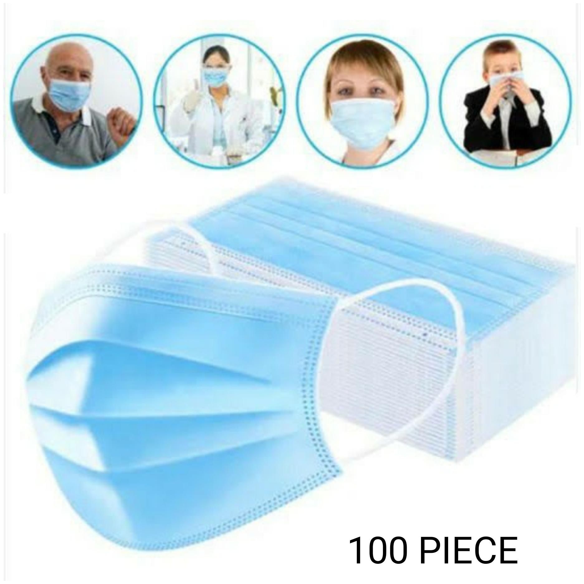 

Extra Bass Disposable Surgical 3 Ply Mask ( Pack of 100 )