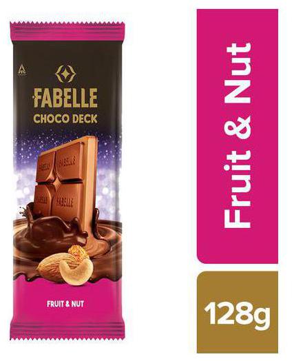 

Fabelle Choco Deck - Fruit Nut 126 g