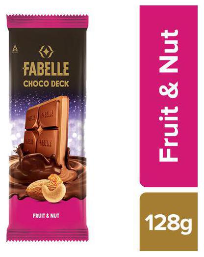 

Fabelle Choco Deck - Fruit Nut 126 g