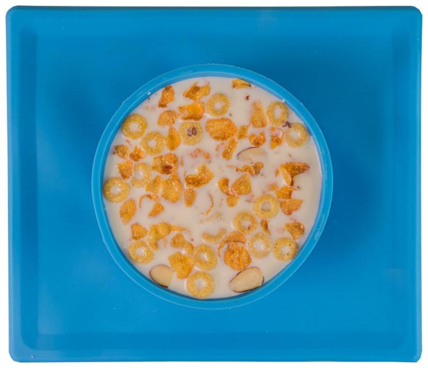 

FabSeasons Silicone Food Grade Non-Toxic and BPA free Suction base Bowl Placemat 2in1 for Toddlers (Read Description for Details)