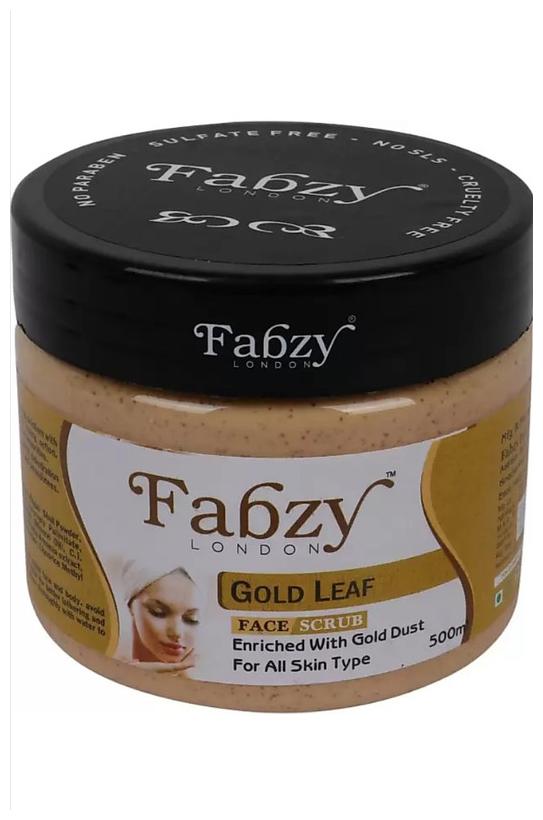 

Fabzy London Gold Leaf Face Scrub Body 500ml