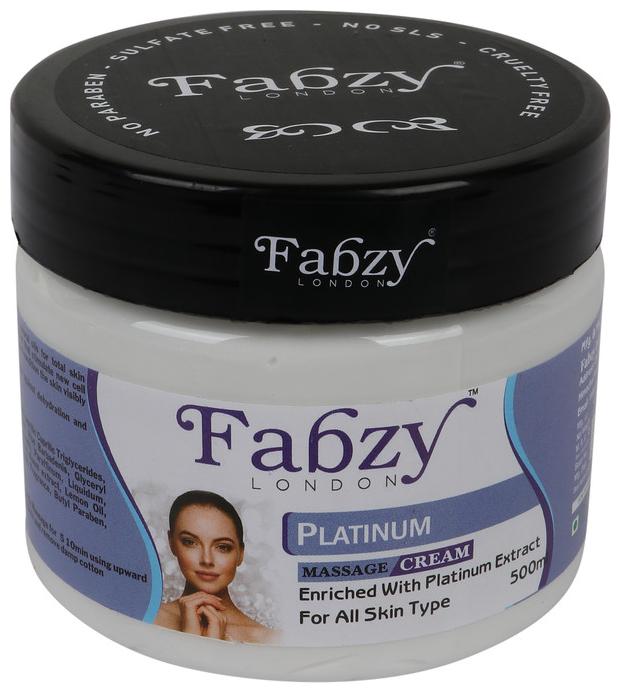 

Fabzy Platinum Face Massage Cream 500ml