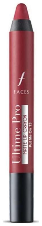 

Faces Ultime Pro Lip Crayon Matte Put me on 13 2 8 g With Free Sharpener