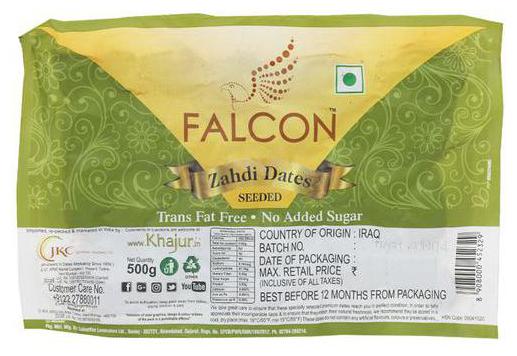 

Falcon Dates - Zahdi Seeded 500 Gm