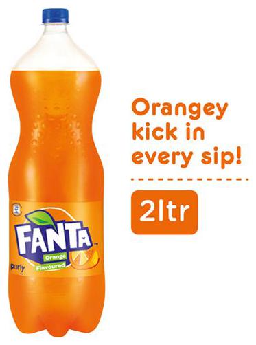 

Fanta Soft Drink Orange Flavour 2 L