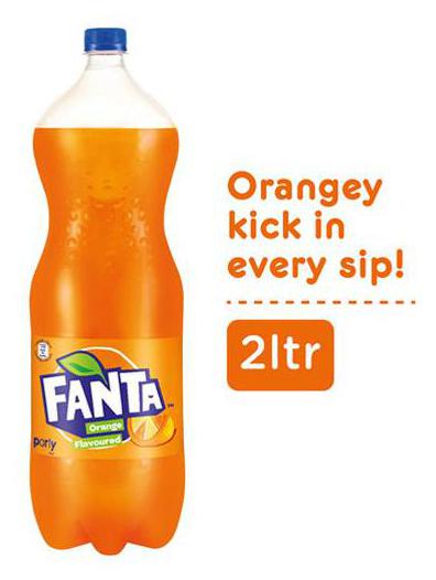 

Fanta Soft Drink Orange Flavour 2 L