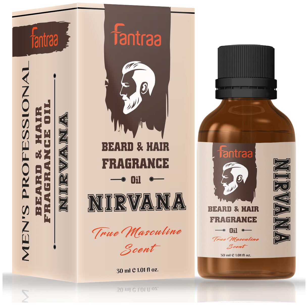 

Fantraa Beard Hair Fragrance Oil Nirvana 30 ml