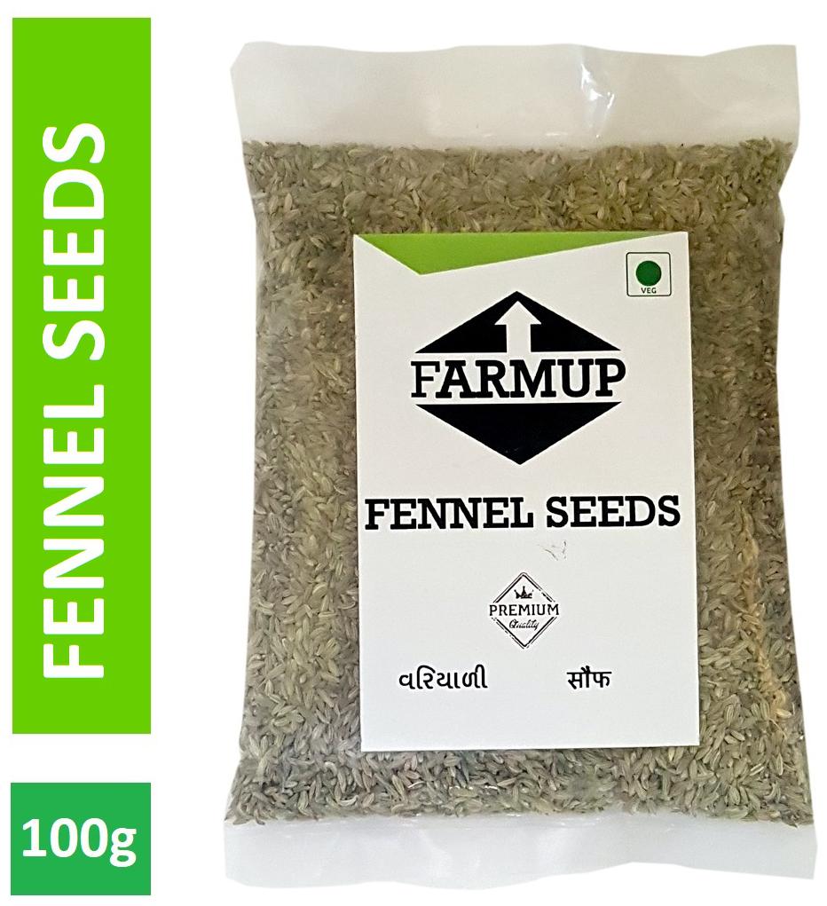 

Farmup Fennel Seeds 100 g 100 Pure And Natural