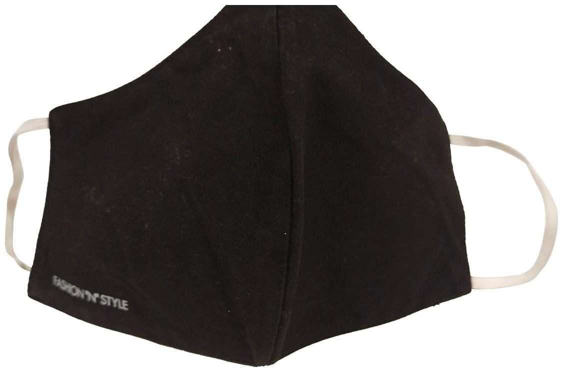 

Fashion N Style Black Fab Face Mask ( Pack of 1 )