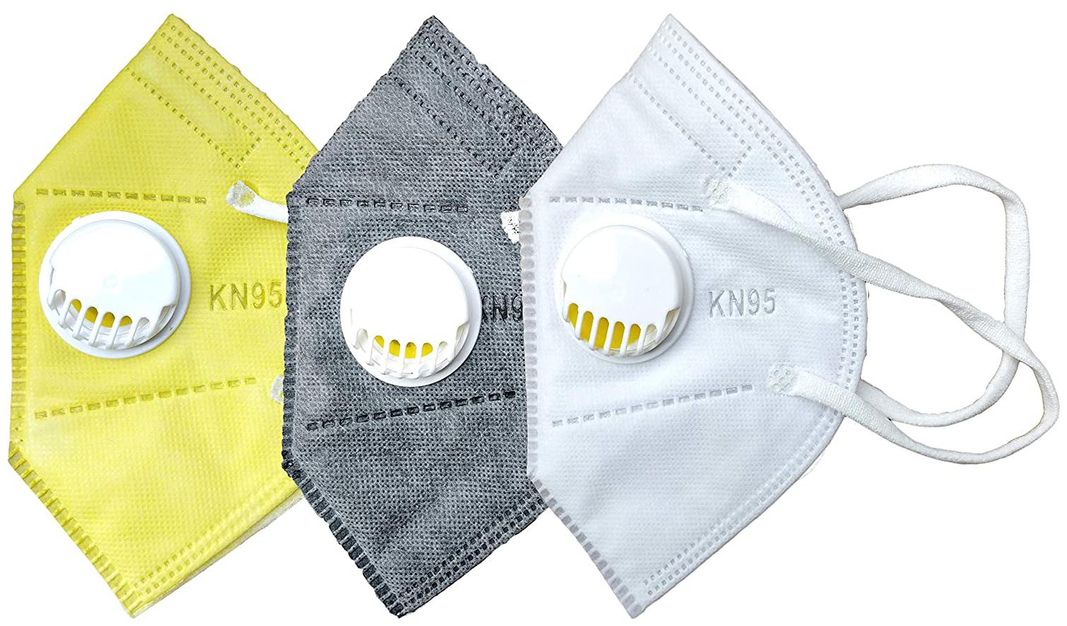 

Fashno Anti-Pollution Activate KN95 Mask With Respirator (Pack of 3)