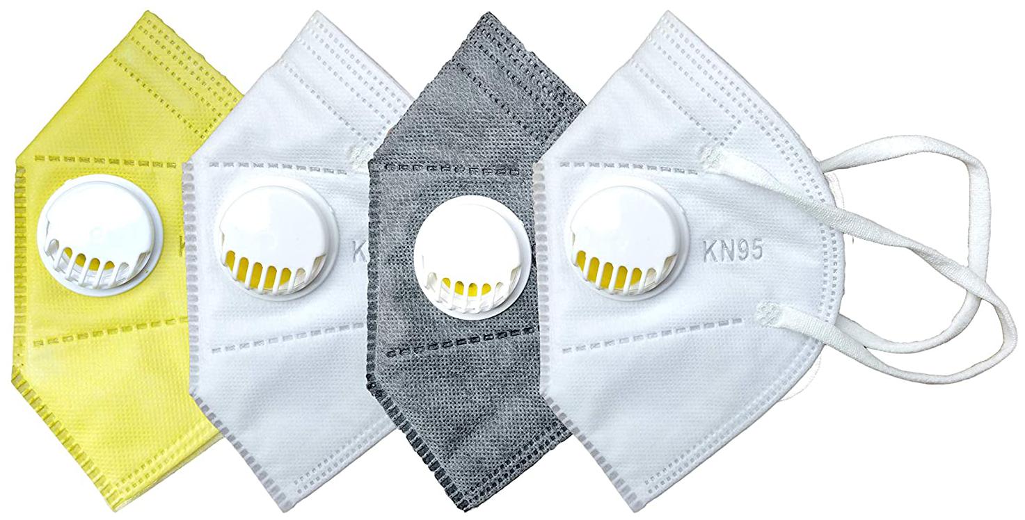 

Fashno Anti-Pollution Activate KN95 Mask With Respirator (Pack of 4)