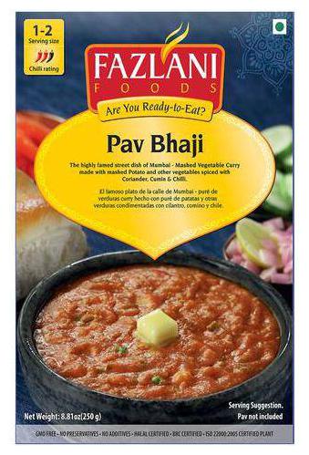 

Fazlani Foods Pav Bhaji 250 g