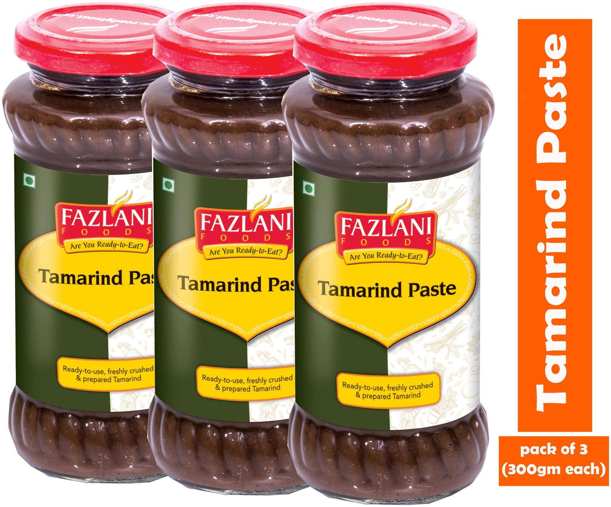 

FAZLANI FOODS Tamarind Paste (Pack of 3) (300g each)